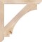 Ekena Millwork Imperial Slat Smooth Bracket, Douglas Fir, 3 1/2"W x 38"D x 38"H BKT04X38X38IMP06SDF - alternate 3